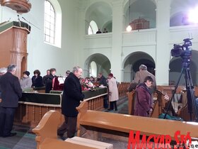 Ünnepi istentisztelet a pacséri református templomban (Kazinczy Paszterkó Diana)