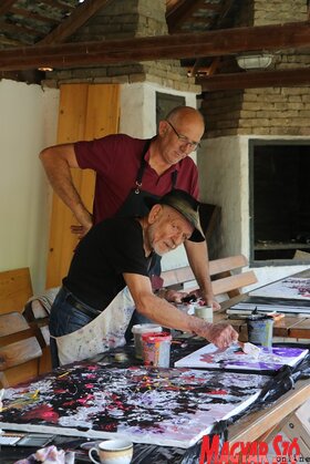 A 9+1 Nemzetközi Művésztelep Hagyományos alkotótábora (Kazinczy Paszterkó Diana)