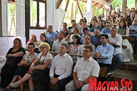 A  XX. Vajdasági Szabadegyetem hivatalos megnyitója (Ótos András felvétele)