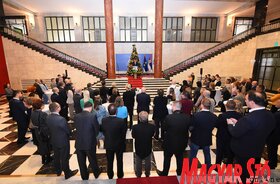 A Ľudovít Mičátek-díj átadása a tartományi kormányban az emberi és kisebbségi jogok terén elért eredményekért (Ótos András felvétele)