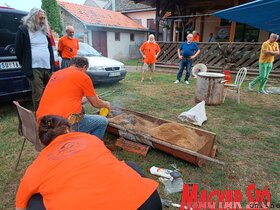 A bácskossuthfalvi 9+1 Nemzetközi Művésztelep 2023-as mesterműhelye (Kazinczy Paszterkó Diana felvétele)