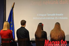 A Magyar Tanszék Kreatív Műhelyének március 15-i műsora