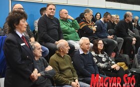 A Novi Sad asztaliteniszklub mérkőzése a Bajnokok Ligája negyeddöntőjében (Ótos András felvétele)