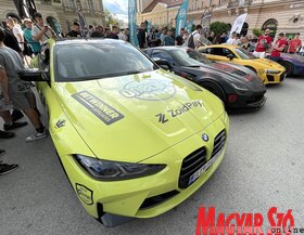 A One Life Rally sportautó kiállítása Újvidéken (Ótos András felvétele)