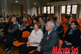 A Palics Magyar Művelődési Egyesület megemlékező ünnepsége az 1848/49-es forradalom és szabadságharc évfordulója alkalmából (Molnár Edvárd felvétele)