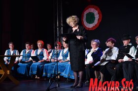 A Palics Magyar Művelődési Egyesület megemlékező ünnepsége az 1848/49-es forradalom és szabadságharc évfordulója alkalmából (Molnár Edvárd felvétele)