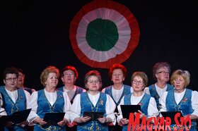 A Palics Magyar Művelődési Egyesület megemlékező ünnepsége az 1848/49-es forradalom és szabadságharc évfordulója alkalmából (Molnár Edvárd felvétele)