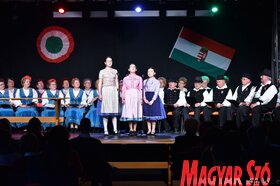 A Palics Magyar Művelődési Egyesület megemlékező ünnepsége az 1848/49-es forradalom és szabadságharc évfordulója alkalmából (Molnár Edvárd felvétele)