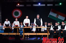 A Palics Magyar Művelődési Egyesület megemlékező ünnepsége az 1848/49-es forradalom és szabadságharc évfordulója alkalmából (Molnár Edvárd felvétele)