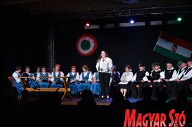 A Palics Magyar Művelődési Egyesület megemlékező ünnepsége az 1848/49-es forradalom és szabadságharc évfordulója alkalmából (Molnár Edvárd felvétele)