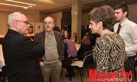 Teadélután dr. Várady Tiborral, az MNT tisztségviselőivel és az ösztöndíj-program védnökeivel