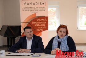 A VAMADISZ és a HÖOK kihelyezett elnökségi ülése Újvidéken (Dávid Csilla felvétele)