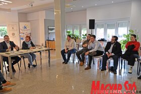 A VAMADISZ és a HÖOK kihelyezett elnökségi ülése Újvidéken (Dávid Csilla felvétele)