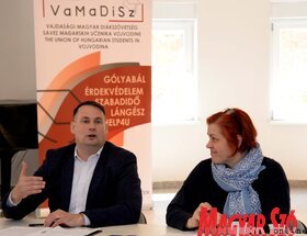 A VAMADISZ és a HÖOK kihelyezett elnökségi ülése Újvidéken (Dávid Csilla felvétele)