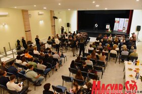 A művelődési ház és a Vackor óvoda kihelyezett tagozatának megnyitója Noszán (Molnár Edvárd felvétele)
