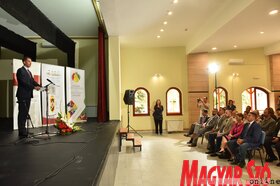 A művelődési ház és a Vackor óvoda kihelyezett tagozatának megnyitója Noszán (Molnár Edvárd felvétele)