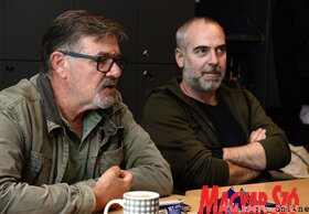 Az Újvidéki Művészeti Akadémia másodévesei részt vesznek a VM4K Mozdulj! Petőfi! programsorozatában (Dávid Csilla felvétele)