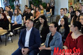 Az Egyetemi felkészítő tábor megnyitója az Európa Kollégiumban (Dávid Csilla felvétele)