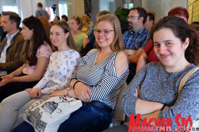 Az Egyetemi felkészítő tábor megnyitója az Európa Kollégiumban (Dávid Csilla felvétele)