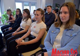 Az Egyetemi felkészítő tábor megnyitója az Európa Kollégiumban (Dávid Csilla felvétele)