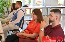 Az ifjú jogászok iránytűje szakmai tanácskozás az Európa Kollégiumban (Ótos András felvétele)
