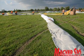 Bemutatták a turistákat szállító hőlégballonokat Krčedin szigetén