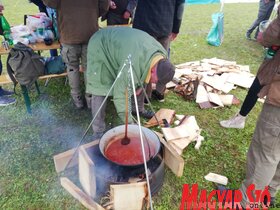 Először szerveztek őzbaktrófea-mustrát és vadászszemlét Topolyán (Tóth Péter felvétele)