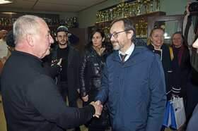 Zentára látogatott Emanuele Giaufret, az Európai Unió belgrádi nagykövete és Christian Ebner, Ausztria szerbiai nagykövete