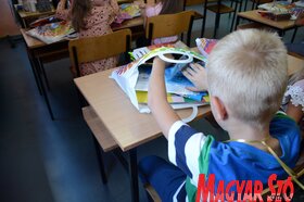 Fogadták az elsősöket Szenttamáson (Paraczky László felvétele)