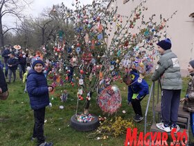 Húsvéti kavalkád Bácskossuthfalván (Kazinczy Paszterkó Diana felvétele)