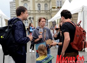 Interfest borfesztivál Újvidéken (Dávid Csilla felvétele)