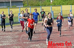 Jótékonysági futás Anitáért Zentán (Gergely Árpád felvétele)