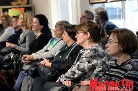 Könyvtárak a művészek szemével vándorkiállítás megnyitója (Dávid Csilla felvétele)