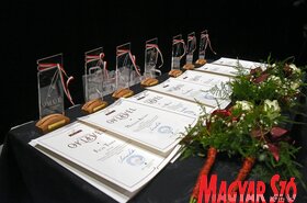 Kiosztották a VMÚE elismeréseit (Gergely Árpád felvétele)