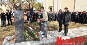 Kiss Ernő honvédtábornokra és a szabadságharc hőseire emlékeztek (Ótos András felvétele)