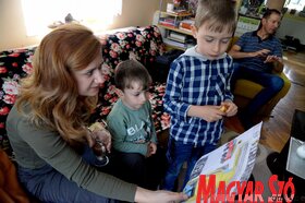 Látogatás a Mézeskalács tavaszi nyereményjátékának nyerteseinél (Dávid Csilla felvétele)