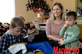 Látogatás a Mézeskalács tavaszi nyereményjátékának nyerteseinél (Dávid Csilla felvétele)
