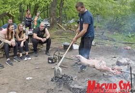 Majális a Tarcal hegyen (Ótos András Felvétele)