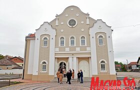 Megújult a zentai kis zsinagóga (Gergely Árpád felvétele)