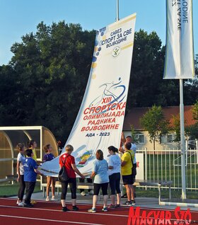 Megkezdődött a 13. Vajdasági Munkássport-olimpia   (Gergely Árpád felvétele)