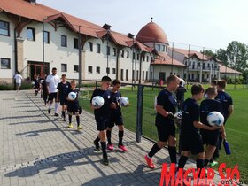 Megkezdődött a TSC Camp, a szuperligás csapat nyári tábora (Tóth Péter felvétele)