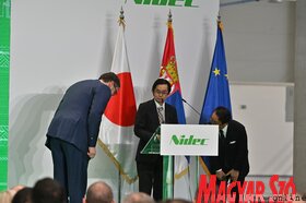 Megnyílt a Nidec japán nagyvállalat újvidéki gyára