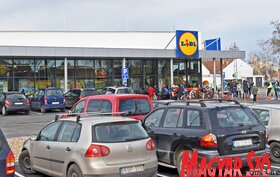 Megnyílt a zentai LIDL (Gergely Árpád felvétele)