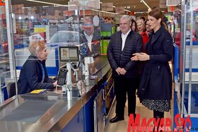 Megnyílt a zentai LIDL (Gergely Árpád felvétele)