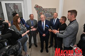 Megnyílt az Újvideki Petofi Sandor MMK felújitott épülete (Ótos András Felvétele)