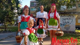 Megszentelték az új kenyeret Verbászon (Fotó: Paraczky László)