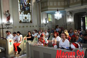 Megszentelték az új kenyeret Verbászon (Fotó: Paraczky László)