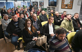 Mitrovicán mutatták be szlovén SIPTEC mezőgazdasági eszközöket gyártó üzem termékeit (Ótos András fevétele)