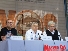 Orbán Viktor előadása Tusnádfürdőn 