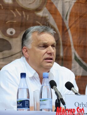 Orbán Viktor (Tóth Roland felvétele)